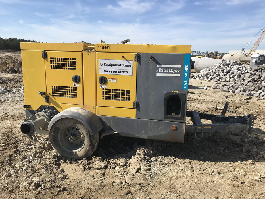 2020 ATLAS COPCO PAS 150 HF CS Enclosed