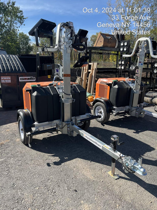 2024 Wanco WLTT-4MM4K Diesel, Deep Sea Controller, Shore Power Plug, Auto Start, (4) 350W LED Floodlights, 4kW Generator, 60 Gal Fuel Tank, 2" Ball, T3