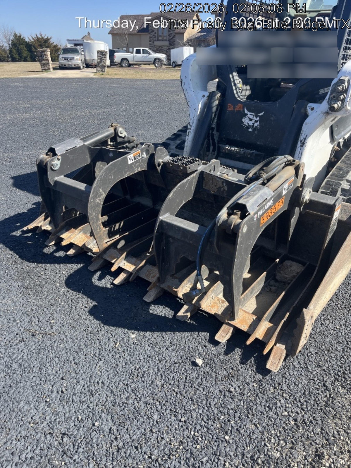 2024 PALADIN 72" Skeleton Grapple Bucket - Paladin