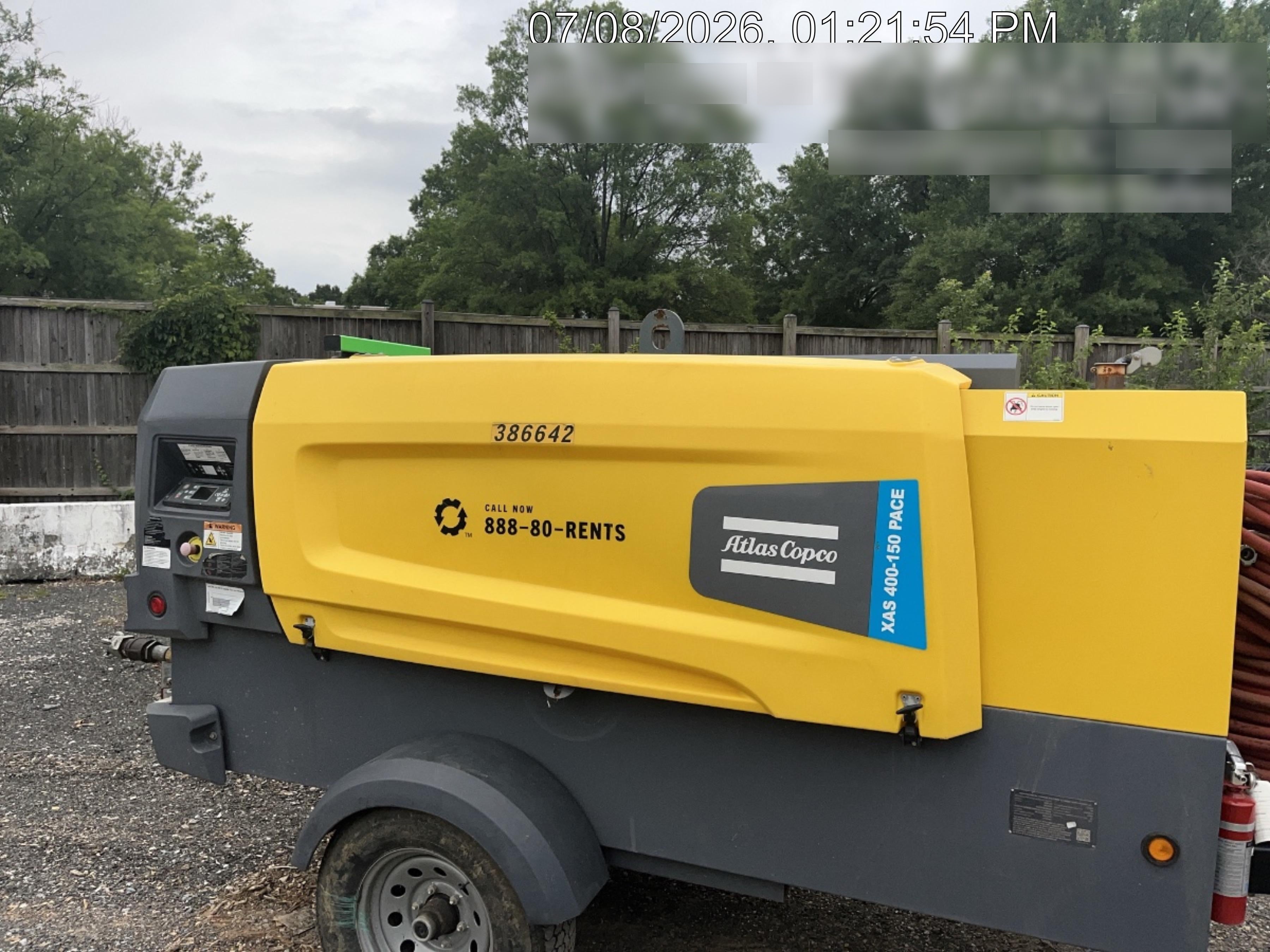 2023 ATLAS COPCO XAS 400-150 PACE