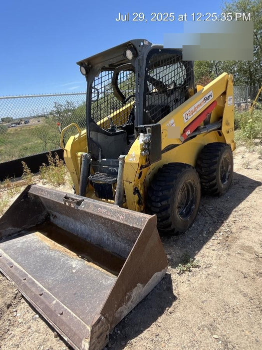 2018 Wacker Neuson SW24 SW24 8k Wheeled Skid Loader Canopy , ISO , Bucket Leveling, 75" Bucket LP w/ Teeth
