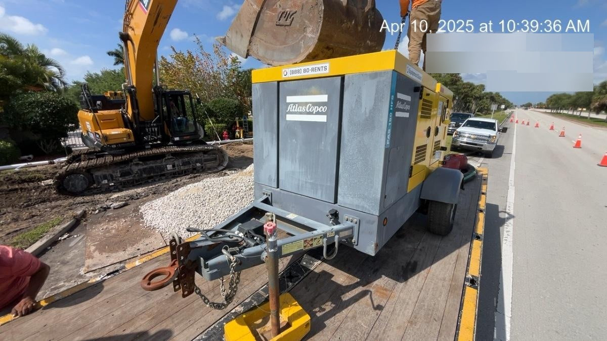 2020 ATLAS COPCO PAS 150 HF CS Enclosed
