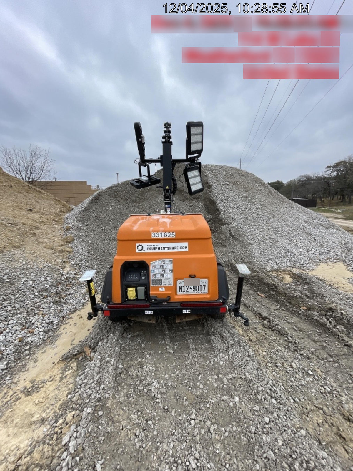 2023 Generac MLT2 Diesel, Flex Switch 120V Input, Powerzone Controller, (4) 320W LED Lights, 4kW Generator, 39.9 Gal Fuel Tank, 2" Ball, T3