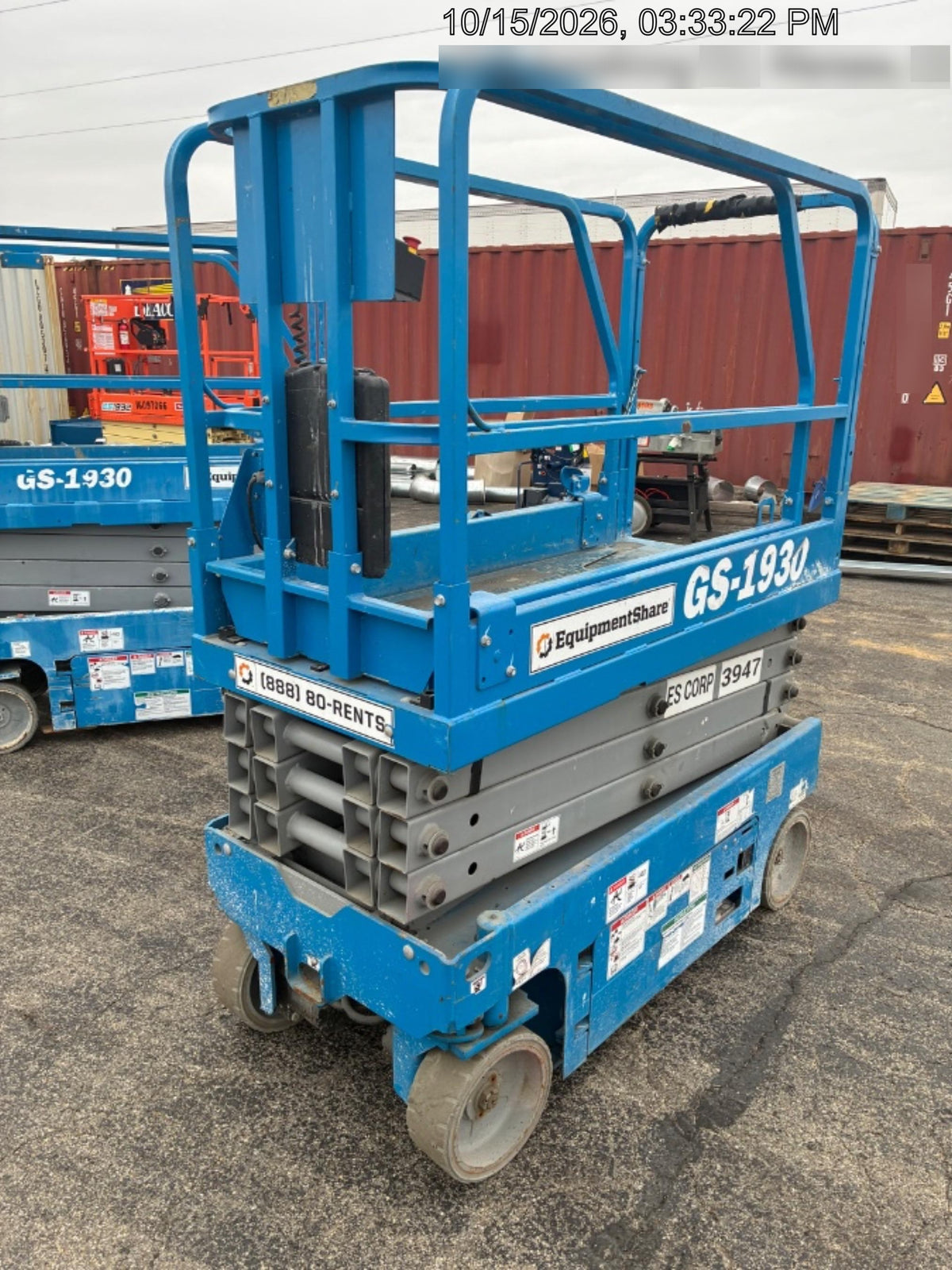 2017 Genie GS-1930 Genie 1930 Scissor Lift