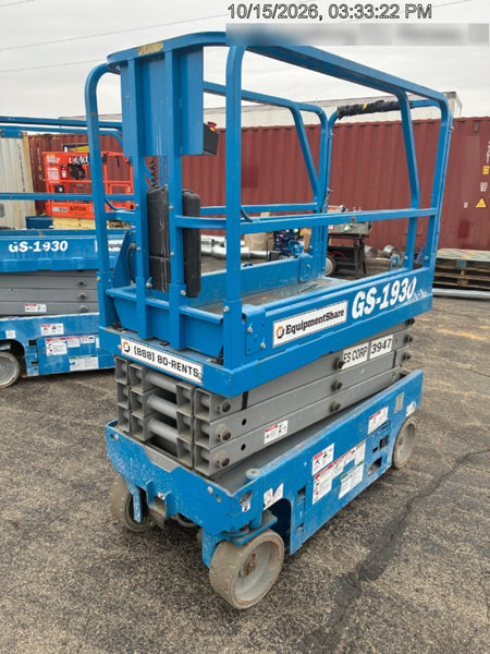 2017 Genie GS-1930 Genie 1930 Scissor Lift