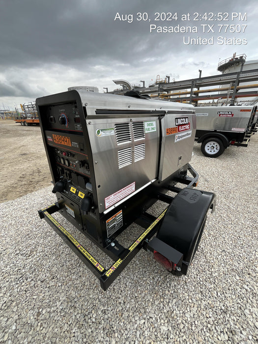 2024 Lincoln Electric LE400 Kubota V1505, Trlr, Cable Rack, Light Kit, ES Decals, T3