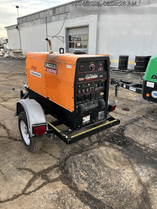 2022 Lincoln Electric LE400 Kubota V1505, Trlr, Cable Rack, Light Kit, ES Decals, T3