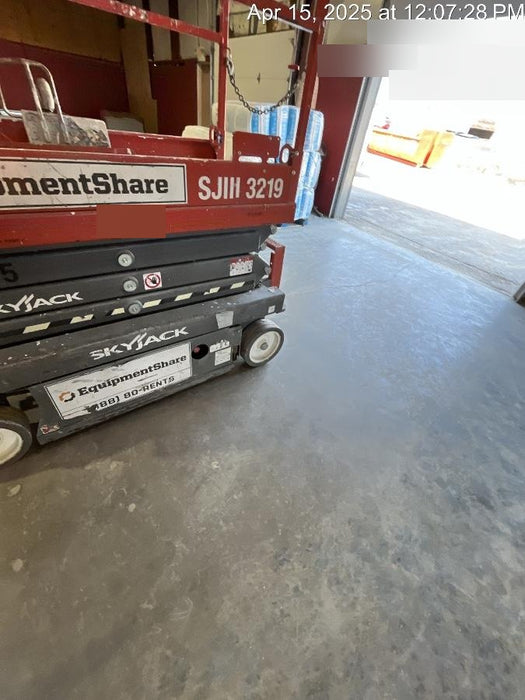 2019 Skyjack SJIII-3219 Standard Options, Trojan Batteries