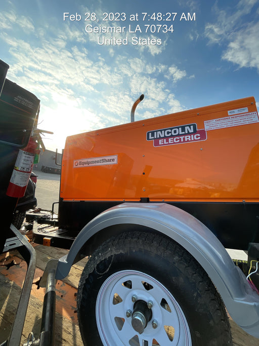 2022 Lincoln Electric LE400 Kubota V1505, Trlr, Cable Rack, Light Kit, ES Decals, T3