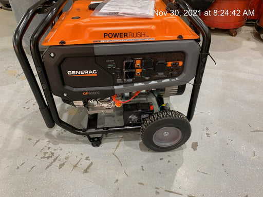 2021 Generac GP8000E Portable Generator