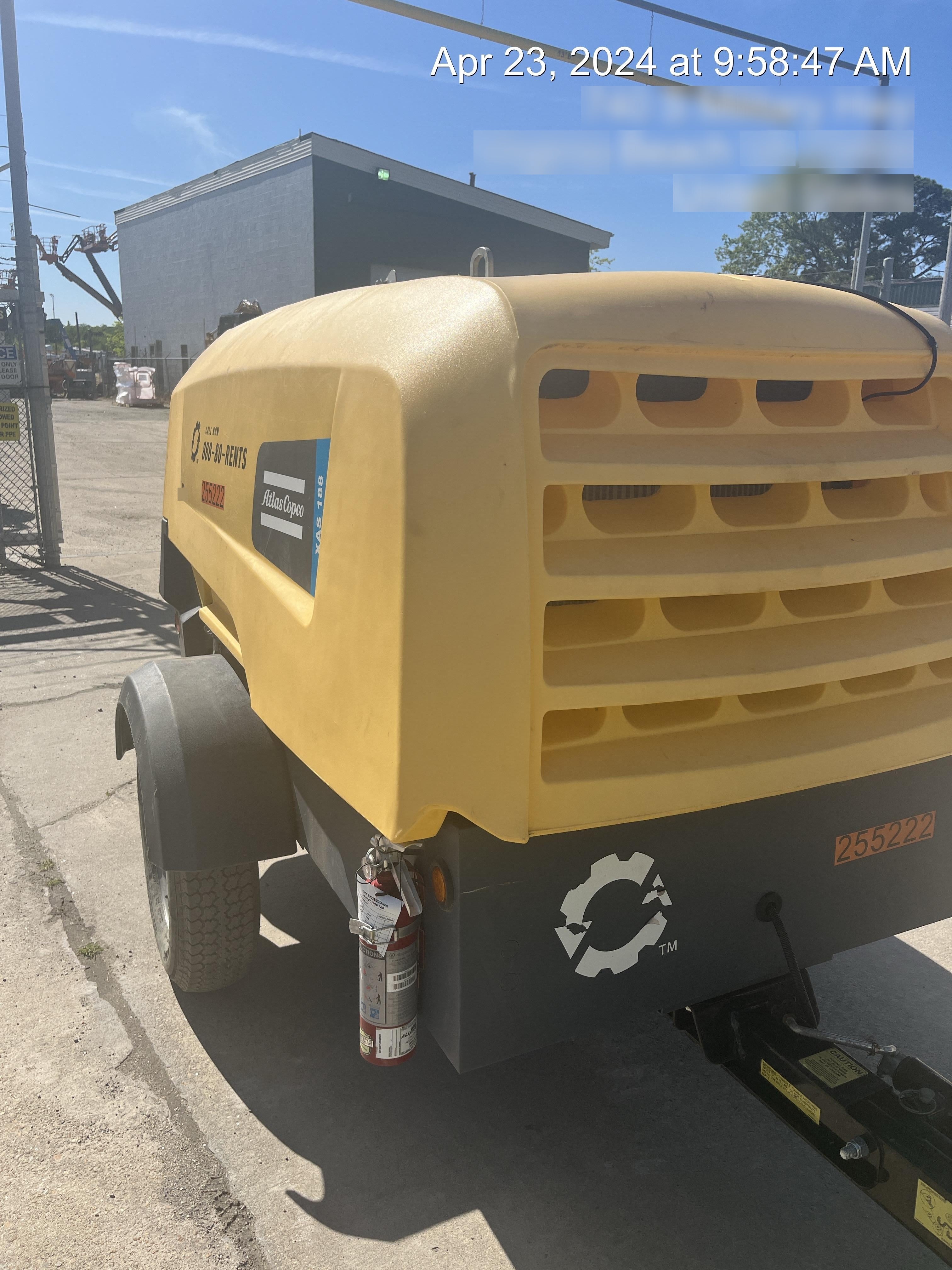 2022 ATLAS COPCO XAS188 CWK