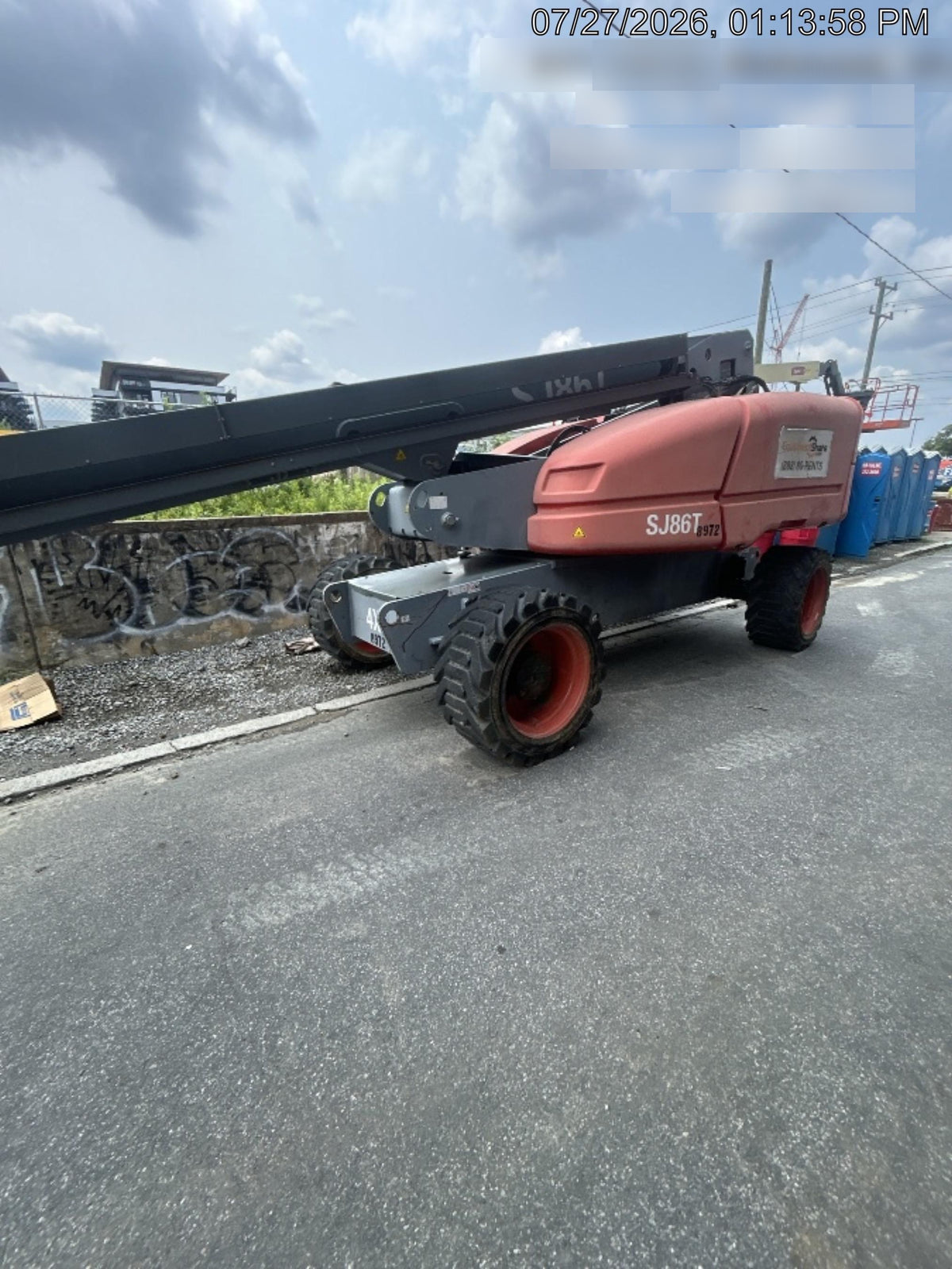 2018 SKYJACK SJ86T