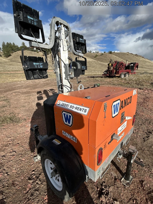 2024 Wanco WLTT-4MM4K Diesel, Deep Sea Controller, Shore Power Plug, Auto Start, (4) 350W LED Floodlights, 4kW Generator, 60 Gal Fuel Tank, 2" Ball, T3