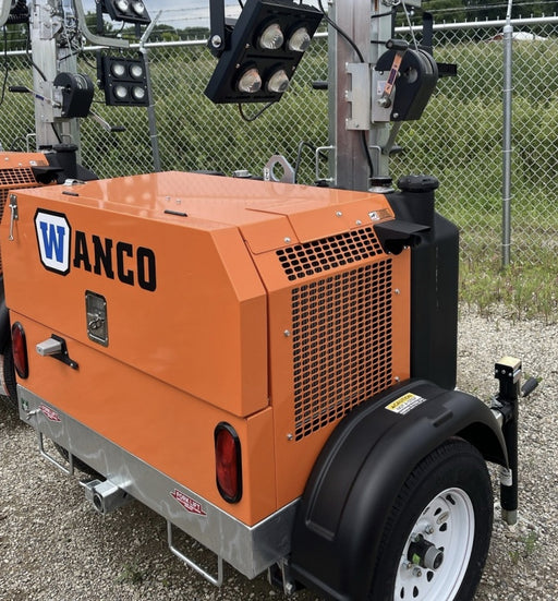 2024 Wanco WLTT-4MM4K Diesel, Deep Sea Controller, Shore Power Plug, Auto Start, (4) 350W LED Floodlights, 4kW Generator, 60 Gal Fuel Tank, 2" Ball, T3