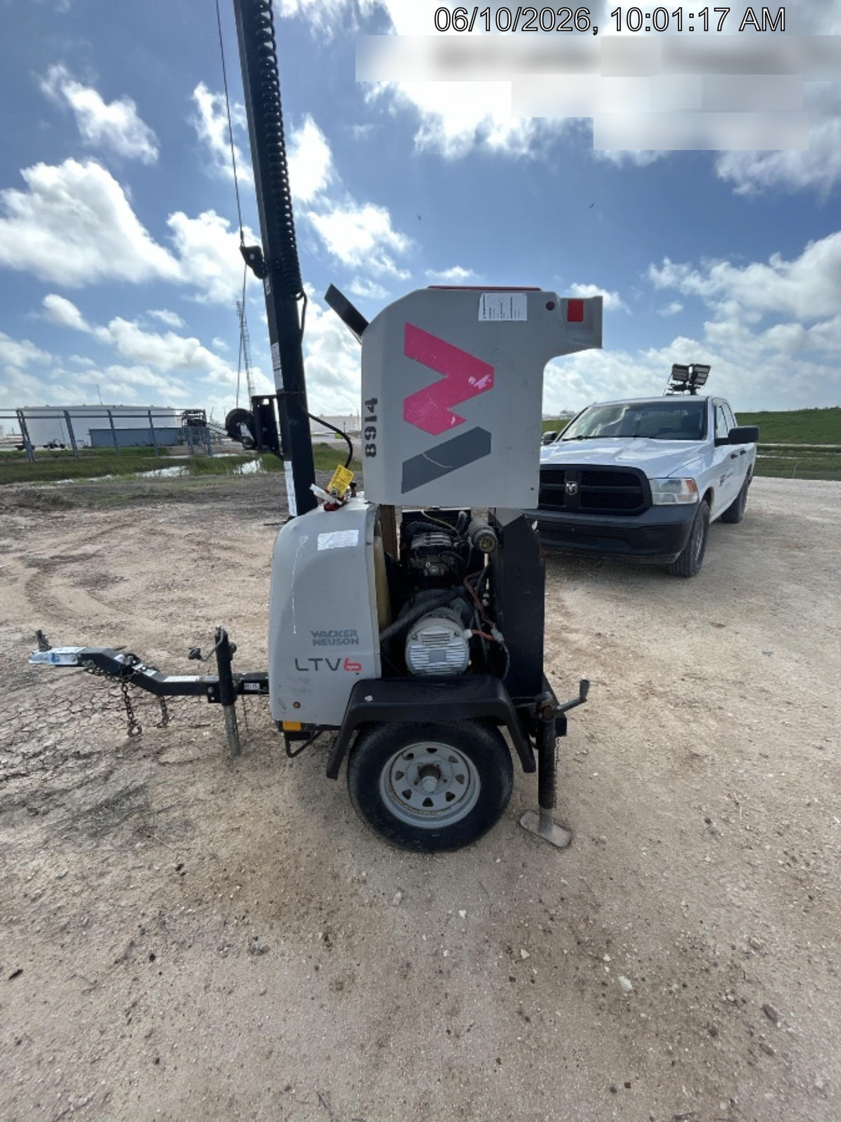 2018 Wacker Neuson LTV6L-MH Wacker Neuson LTV6L Towable Light Tower