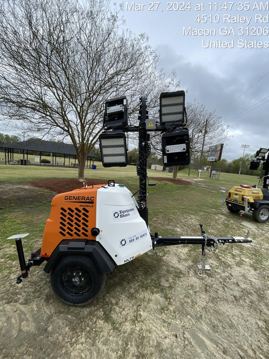 2023 Generac MLT2 Diesel, Flex Switch 120V Input, Powerzone Controller, (4) 320W LED Lights, 4kW Generator, 39.9 Gal Fuel Tank, 2" Ball, T3