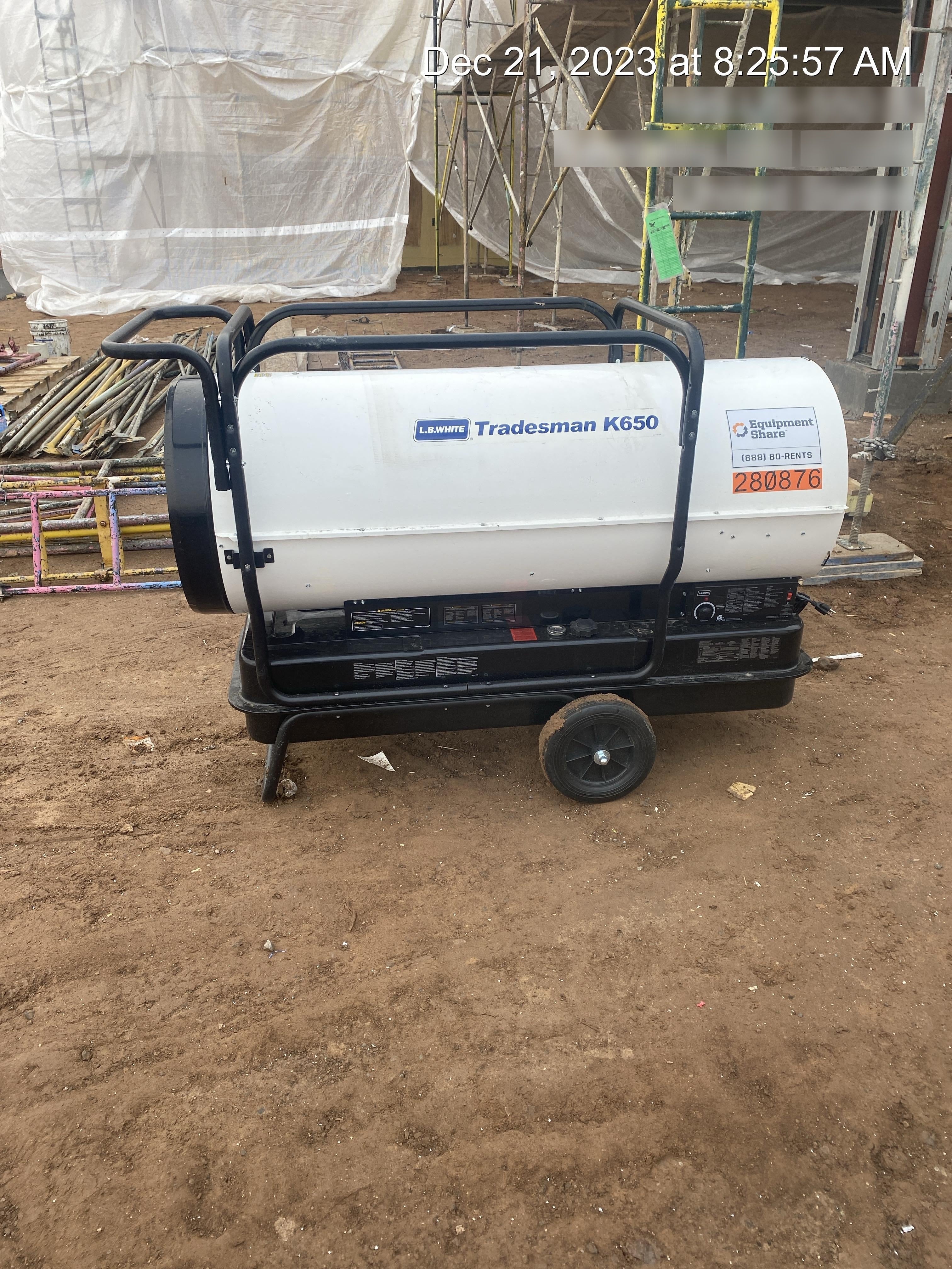2022 LB WHITE Tradesman K650