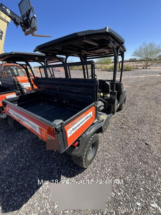 2022 Kubota RTV-X1140R-H Plastic Canopy, Windshield Acrylic Clear, LED Strobe Light, Wire Harness Kit, Back up Alarm
