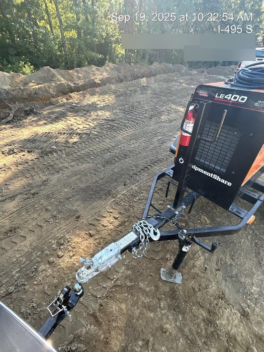 2022 Lincoln Electric LE400 Kubota V1505, Trlr, Cable Rack, Light Kit, ES Decals, T3