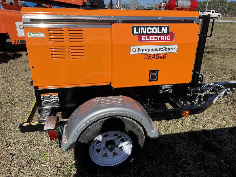 2022 Lincoln Electric LE400 Kubota V1505, Trlr, Cable Rack, Light Kit, ES Decals, T3