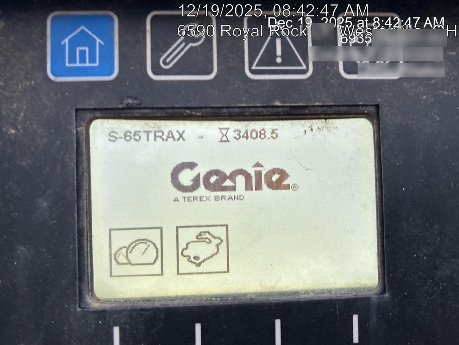 2019 GENIE S-65 TRAX
