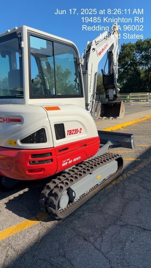 2025 TAKEUCHI TB235-2CR