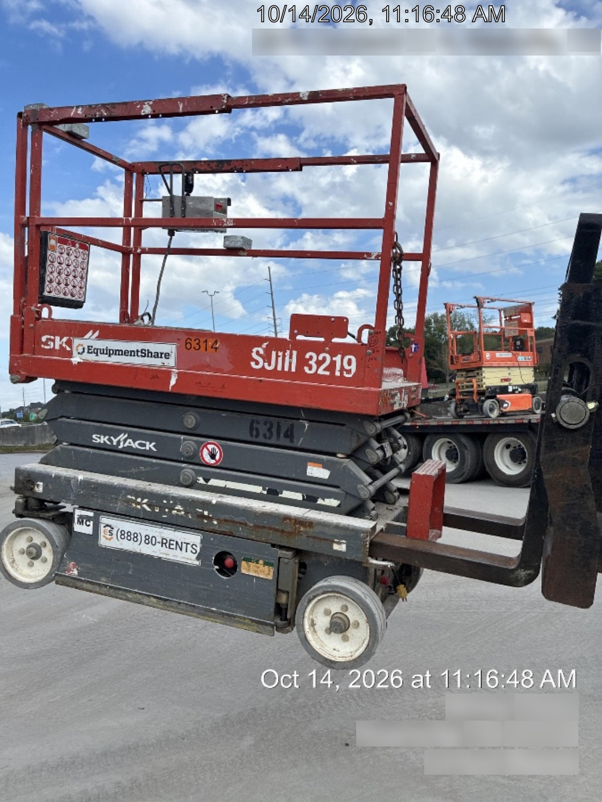 2017 Skyjack SJIII-3219 Skyjack SJ3219 w/Trojan Battery Set, Extended Warranty 5yr/5k hr