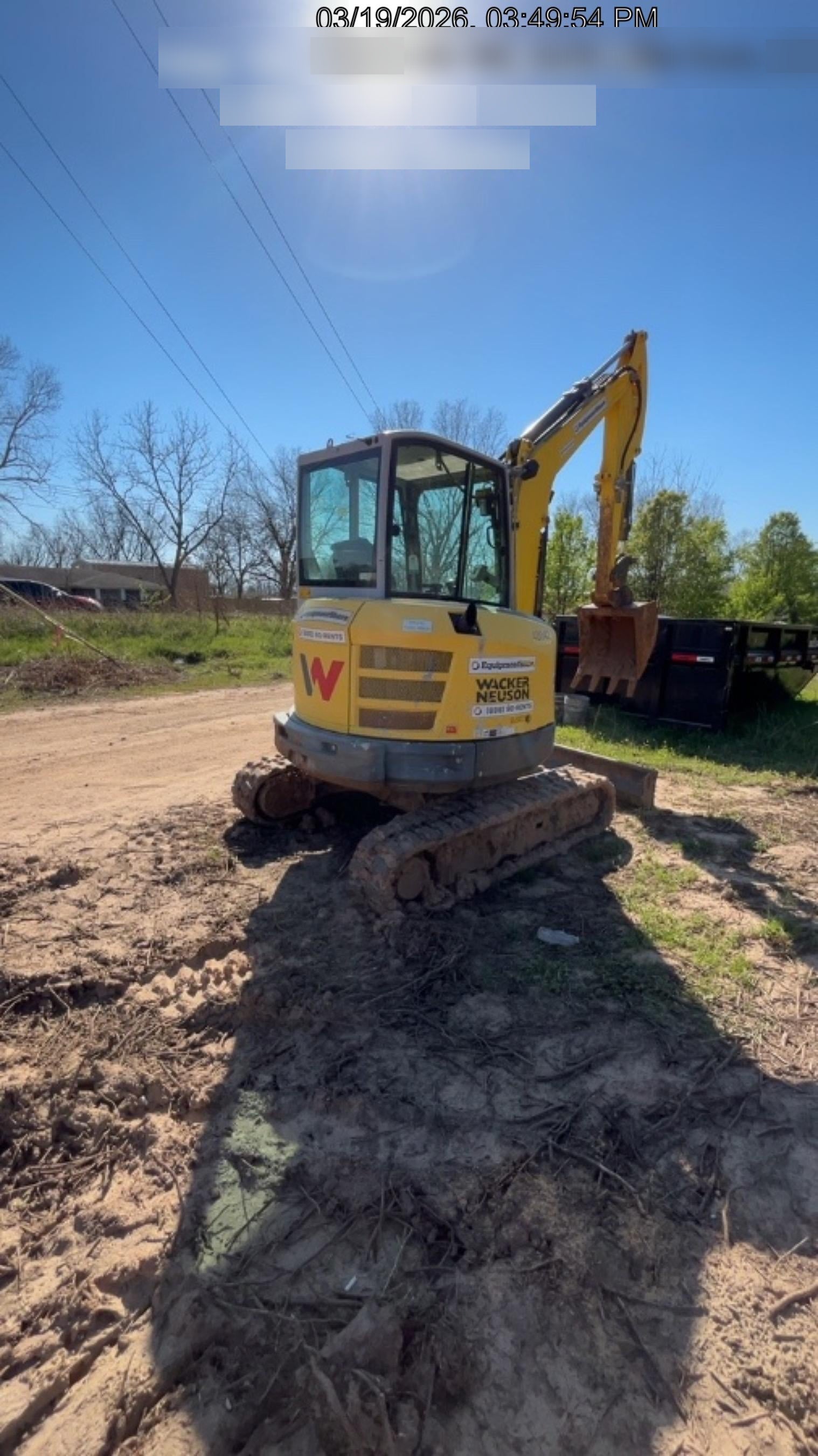 2019 Wacker Neuson EZ36 EZ36-MX, Track, Long, Cab w/QH Coupler, 12"/18"/24" QH HD Buckets