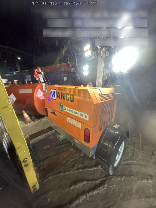 2023 Wanco WLTT-4MM4K Diesel, Deep Sea Controller, Shore Power Plug, Auto Start, (4) 350W LED Floodlights, 4kW Generator, 60 Gal Fuel Tank, 2" Ball, T3