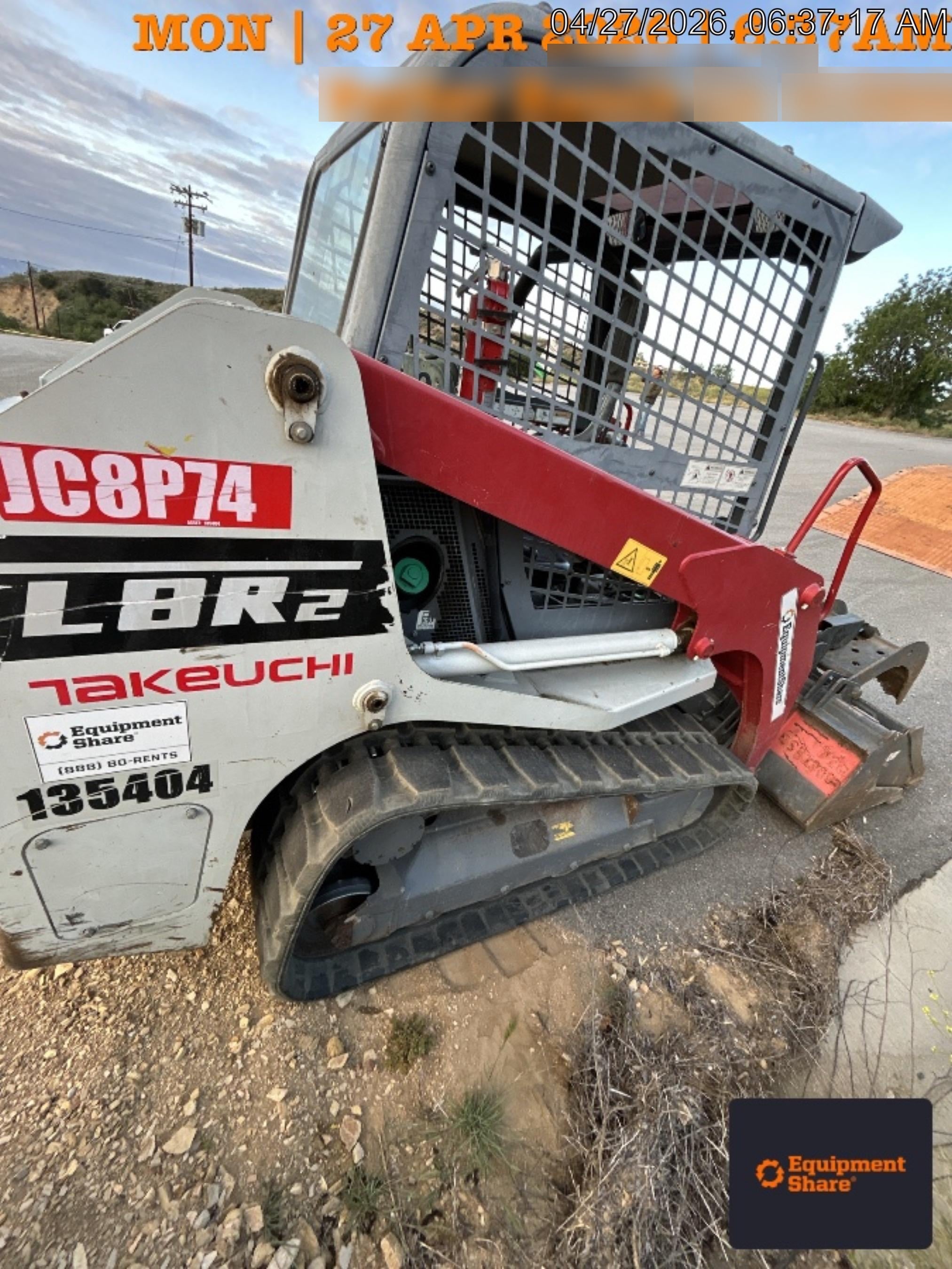 2021 TAKEUCHI TL8R2-R