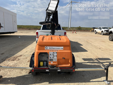 2023 Generac MLT2 Diesel, Flex Switch 120V Input, Powerzone Controller, 
(4) 320W LED Lights, 4kW Generator, 39.9 Gal Fuel Tank, 2" Ball, T3