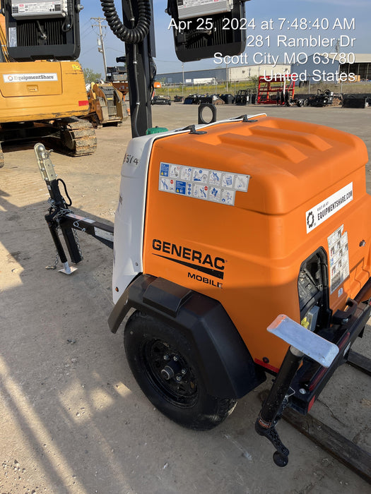 2023 Generac MLT2 Diesel, Flex Switch 120V Input, Powerzone Controller, (4) 320W LED Lights, 4kW Generator, 39.9 Gal Fuel Tank, 2" Ball, T3