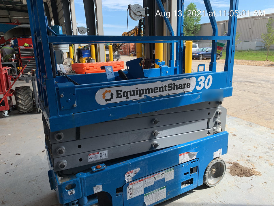 2018 Genie GS-1930 Genie GS-1930 w/Fixed Rail, Chain Entry