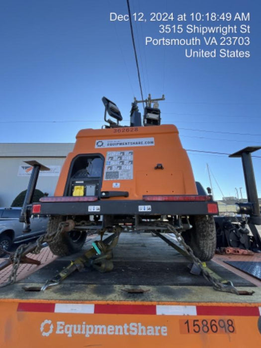 2023 Generac MLT2 Diesel, Flex Switch 120V Input, Powerzone Controller, 
(4) 320W LED Lights, 4kW Generator, 39.9 Gal Fuel Tank, 2" Ball, T3