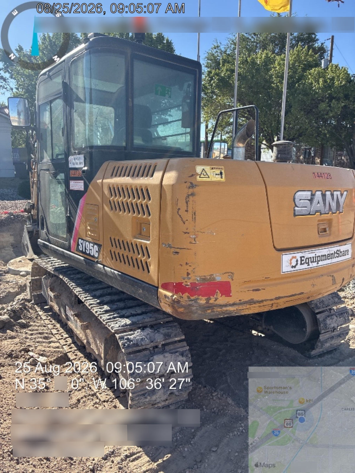 2021 SANY SY95C