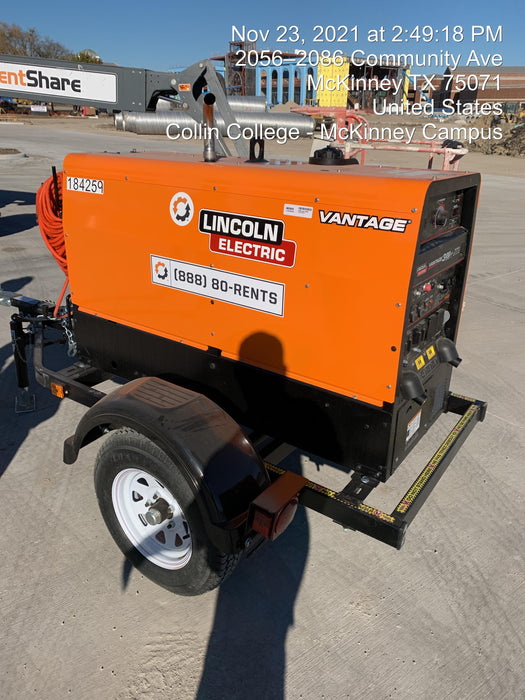 2021 Lincoln Electric Vantage 322 VANTAGE 322 READY-PAK 3