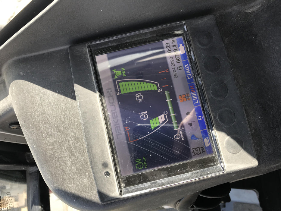 2019 Takeuchi TB290 Takeuchi TB290 Cab/Heat/AC w/Rubber Tracks, Auxiliary Hydraulics, Dozer Blade, Manual QC