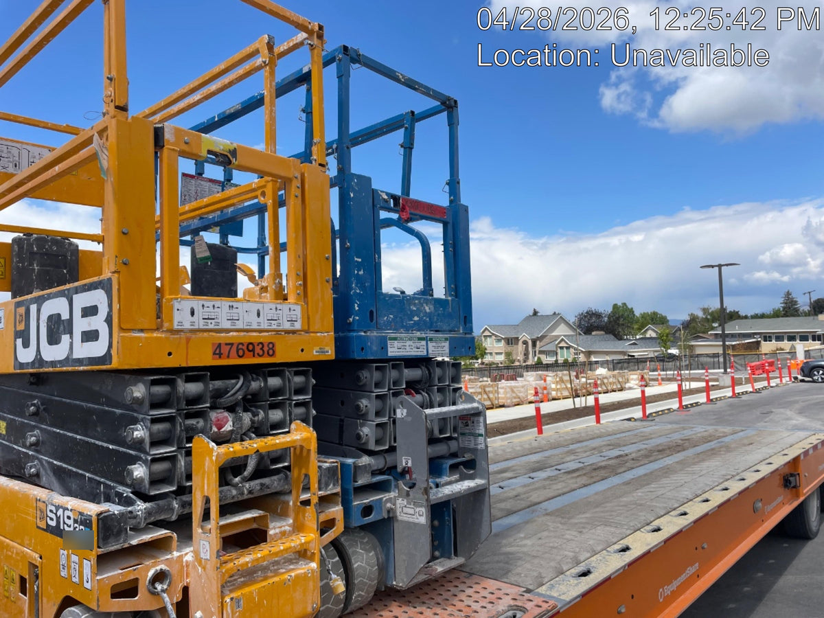 2020 Genie GS-1930 Solid Non Marking Tires, Beacon, Folding rails with half height swing gate