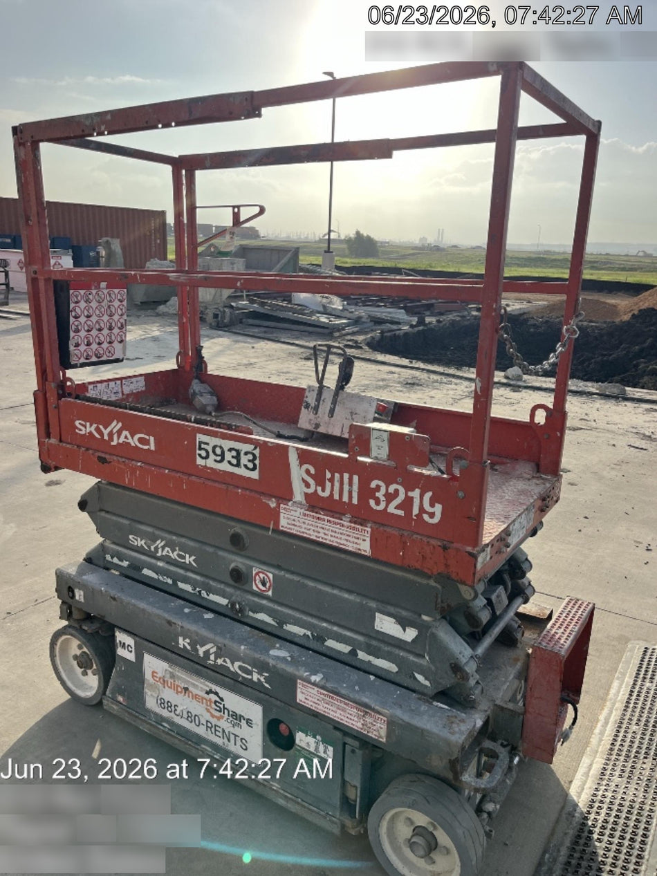 2017 Skyjack SJIII-3219 Skyjack SJ3219 w/Trojan Battery Set, Extended Warranty 5yr/5k hr