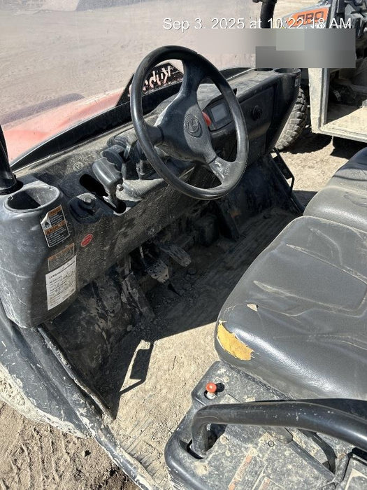 2022 Kubota RTV-X1140W-H Plastic Canopy, Windshield Acrylic Clear, LED Strobe Light, Wire Harness Kit, Back up Alarm
