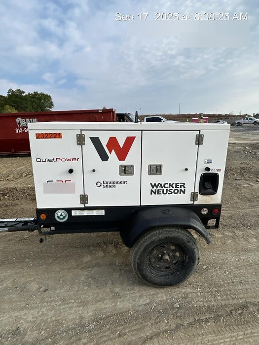 2022 WACKER NEUSON G25