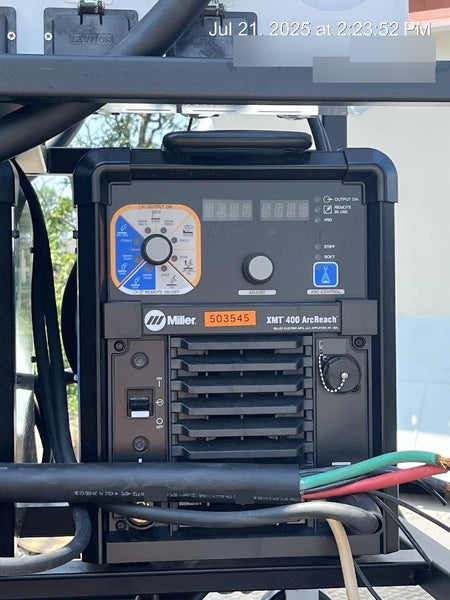 2025 MILLER ELECTRIC XMT 400