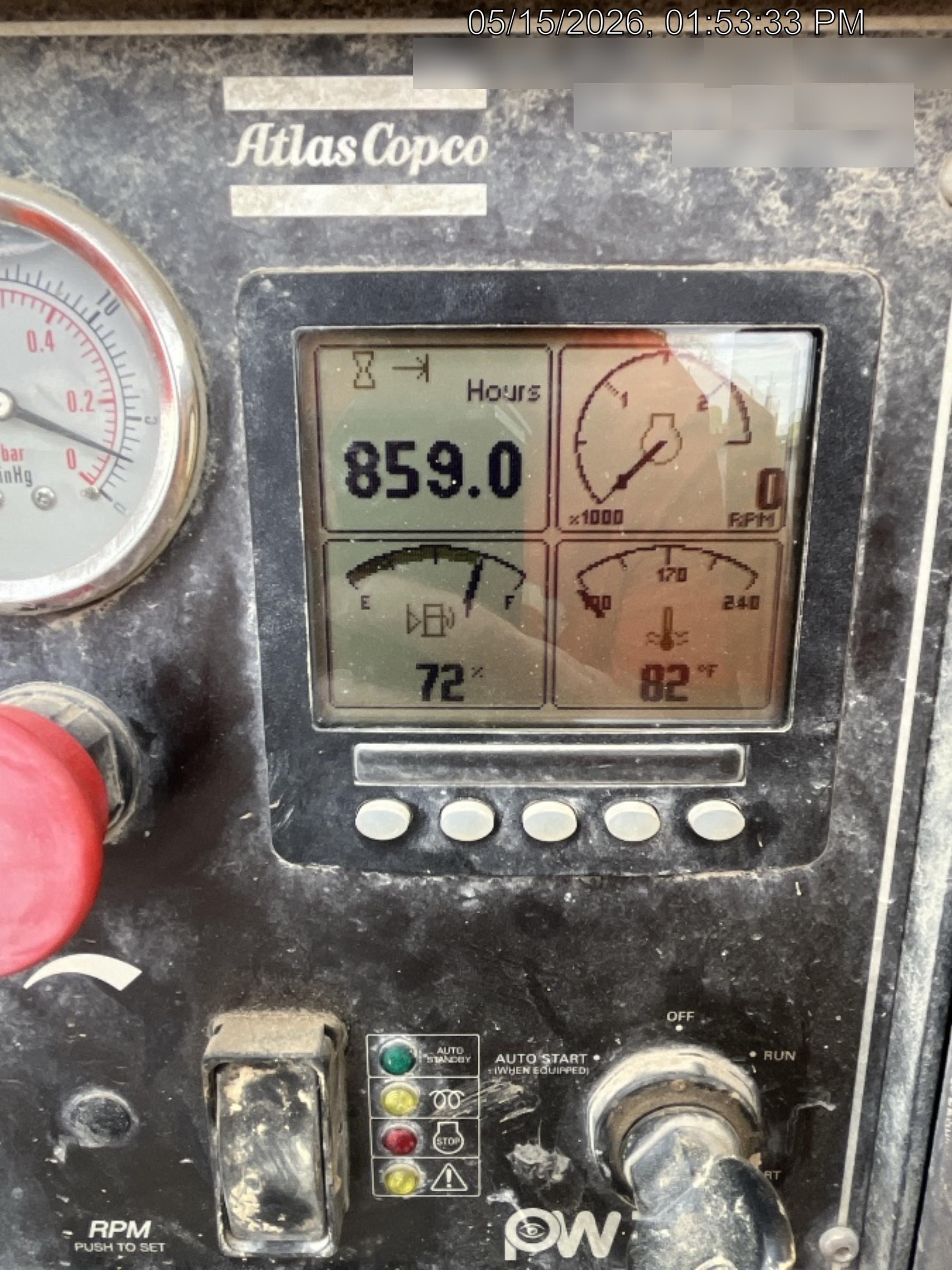 2021 ATLAS COPCO PAS 100 HF CS Enclosed