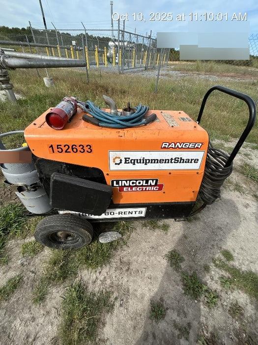 2021 Lincoln Electric Ranger 305 LPG LPG One-Pak (includes undercarriage, tank holder & tank strap) ORANGE