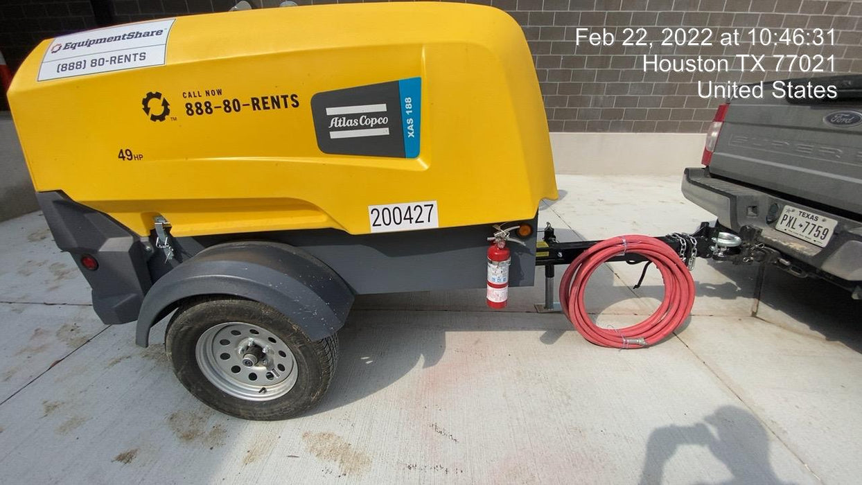 2022 ATLAS COPCO XAS188 CWK