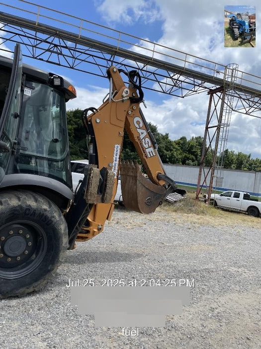 2020 Case 580N EP - Extendable Backhoe Cab/Heat/Air, 4WD, Extendable Stick, Pilot Controls, 2 Way Hydraulics, Ride Control, TAG Manual QC