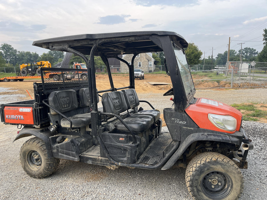 2020 Kubota RTV-X1140W-H 4WD, LED Strobe, Windshield Acrylic Clear, Plastic Canopy, Wire Harness Kit, Backup Alarm