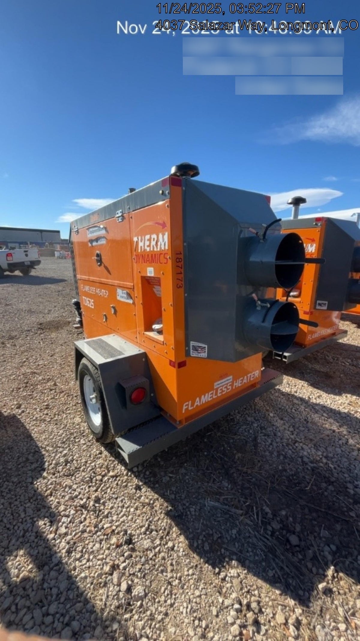 2021 THERM DYNAMICS TD625