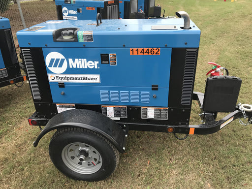 2020 Miller Electric BIG BLUE 400 Trailer Mounted Welder