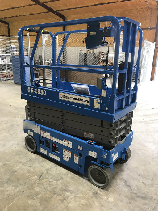 2019 Genie GS-1930 Fixed Rails with Chain Entry